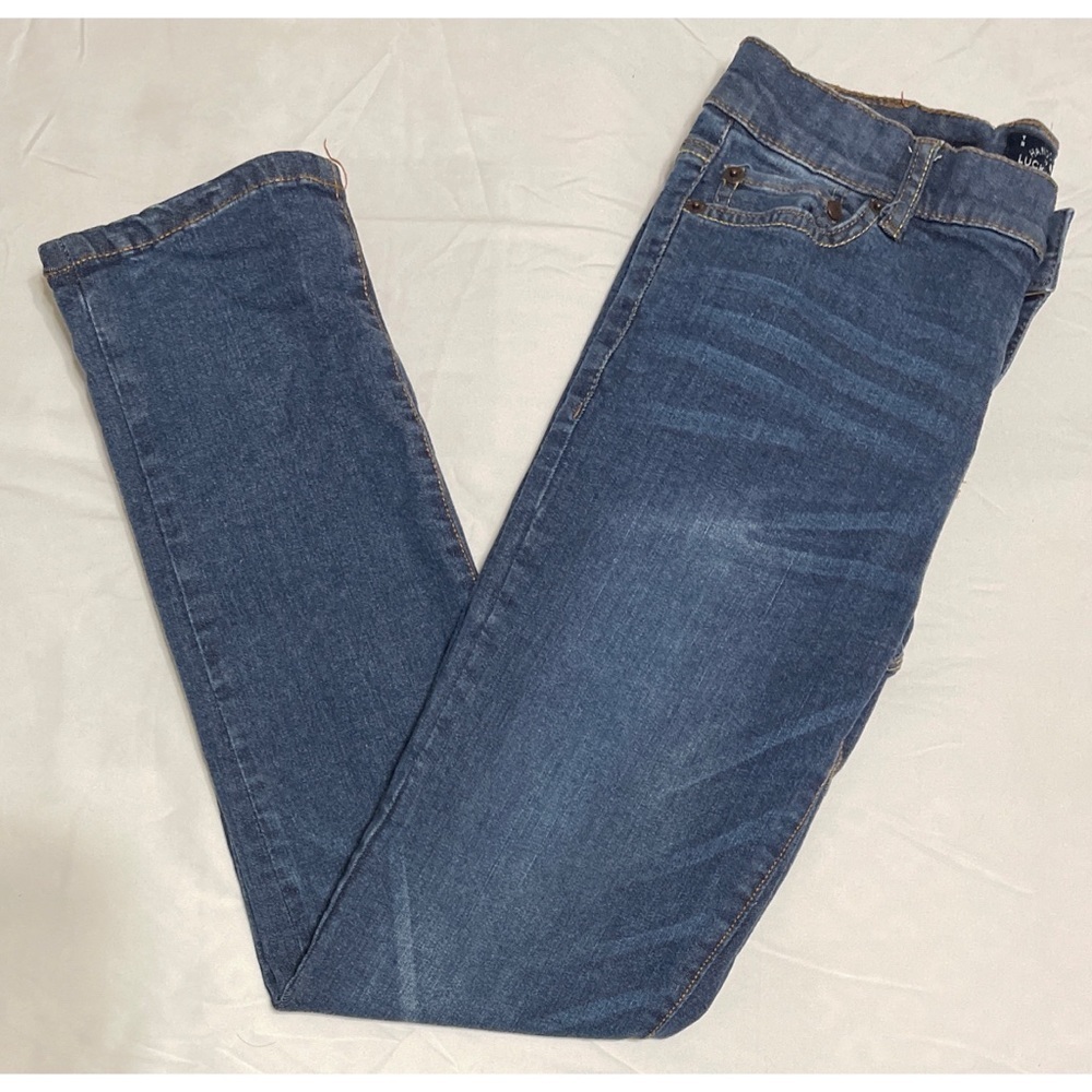 Boy’s Lucky 🍀 Brand Classic Straight Leg Jeans size 14 RN#130323
